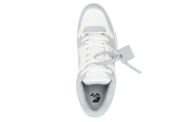 Off-White Out Of Office Low-Top Sneaker 'Grey White' OMIA189F22LEA0010109 sold by KicksCrew product image thumbnail 4