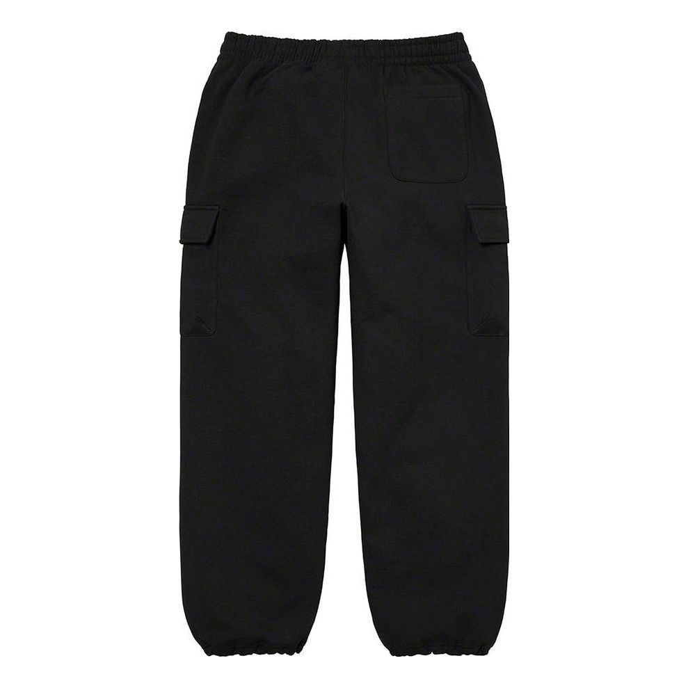 Supreme Small Box Cargo Sweatpants 'Black' SUP-FW22-705 sold by KicksCrew