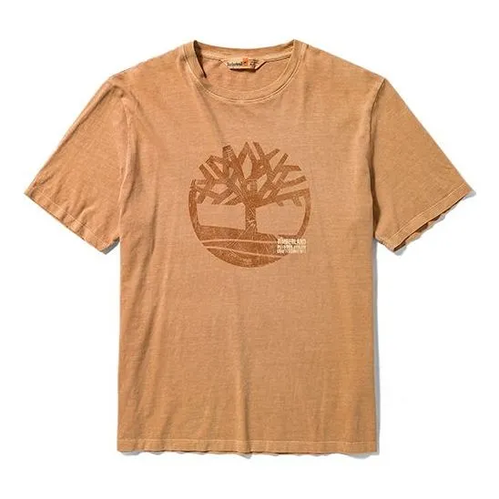 Timberland Tree Logo T-Shirt 'Tan' A42RF-P47 sold by KicksCrew