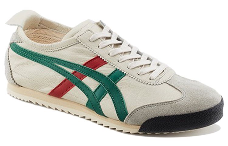 (WMNS) Onitsuka Tiger MEXICO 66 'White Cream Green' 1182A466-101 sold by KicksCrew product image thumbnail 3