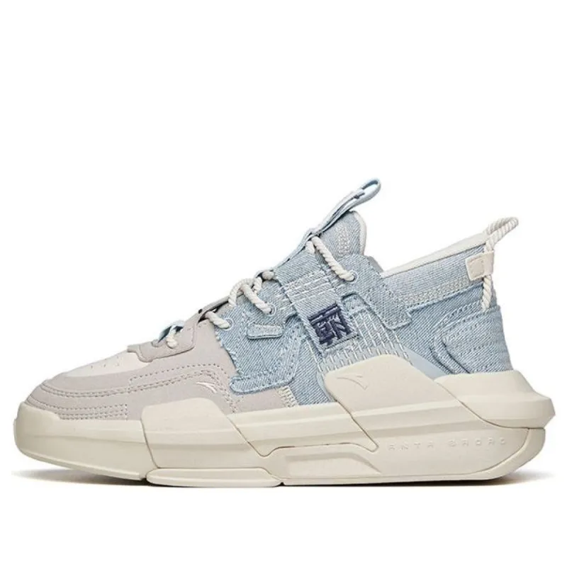 ANTA Shock The Game 3 Low 'Grey Blue' 112218084-7 sold by KicksCrew