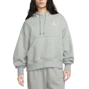 (WMNS) Nike Sportswear Over Oversized Pullover Hoodie 'Dark Grey Heather' DZ4693-063 sold by KicksCrew