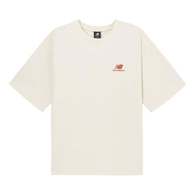 New Balance Cartoon Logo T-shirt 'White' AMT32363-CIC sold by KicksCrew