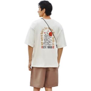 New Balance Cartoon Logo T-shirt 'White' AMT32363-CIC sold by KicksCrew