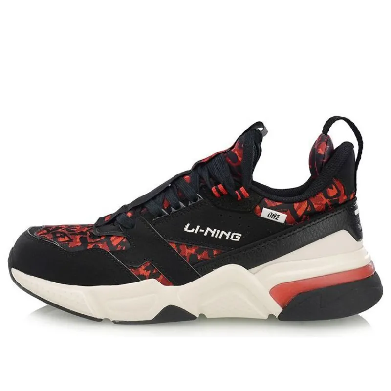 (WMNS) Li-Ning 001 Classic 'Black Red' AGCP024-2 sold by KicksCrew