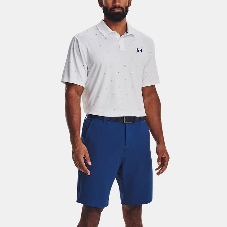 Under Armour Performance 3.0 Deuces Polo Shirt 'White' 1377378-100 sold by KicksCrew product image thumbnail 2