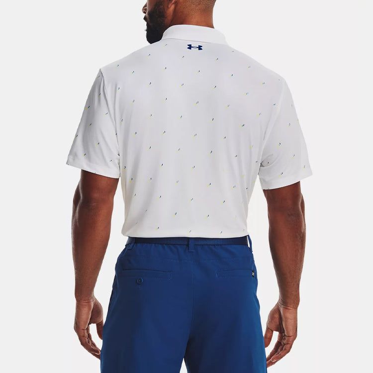 Under Armour Performance 3.0 Deuces Polo Shirt 'White' 1377378-100 sold by KicksCrew product image thumbnail 4