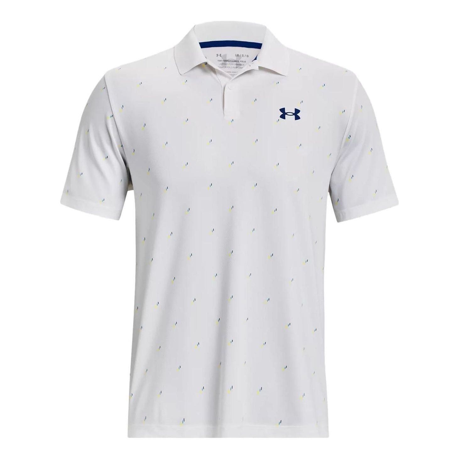 Under Armour Performance 3.0 Deuces Polo Shirt 'White' 1377378-100 sold by KicksCrew
