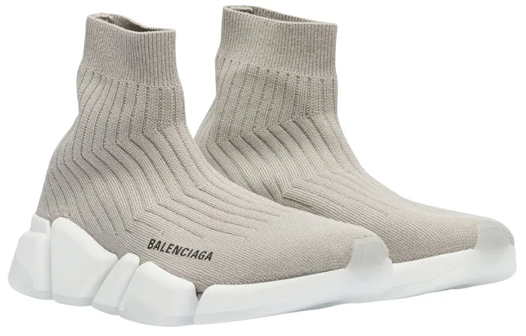 Balenciaga Speed 2.0 Trainers 'Rib-Knit Light Grey' 654020W2D811391 sold by KicksCrew product image thumbnail 3