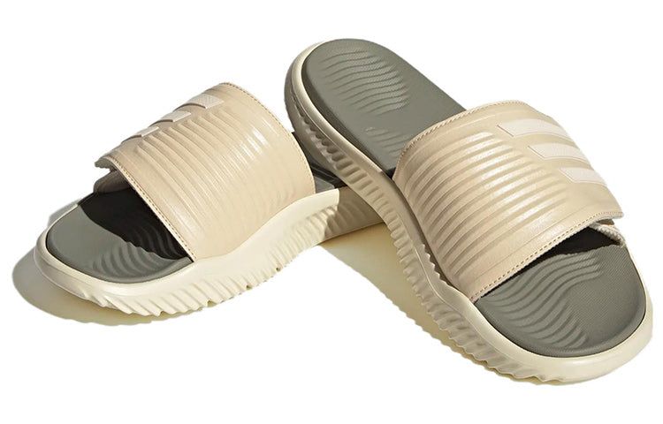 Adidas Alpha Bounce 2 Slide 'Sand Strata' HP9422 sold by KicksCrew product image thumbnail 3