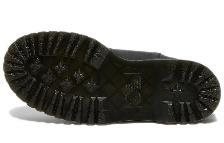 (WMNS) Dr. Martens 2976 Faux Fur Lined Platform Chelsea Boots 'Black' 25635001 sold by KicksCrew product image thumbnail 6