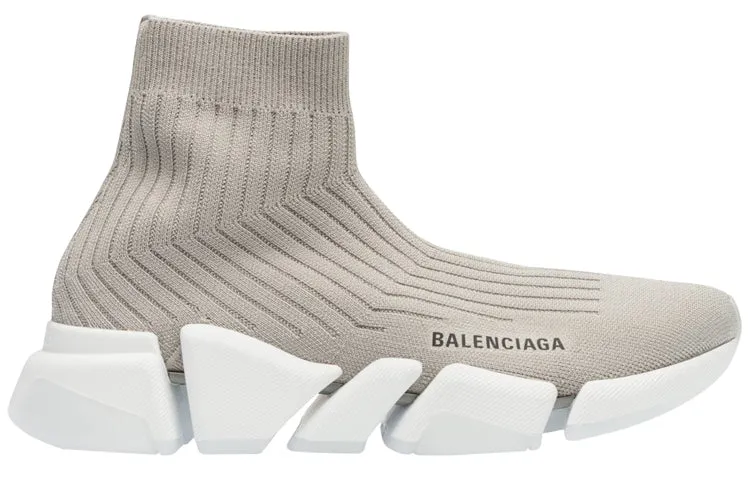 Balenciaga Speed 2.0 Trainers 'Rib-Knit Light Grey' 654020W2D811391 sold by KicksCrew product image thumbnail 2