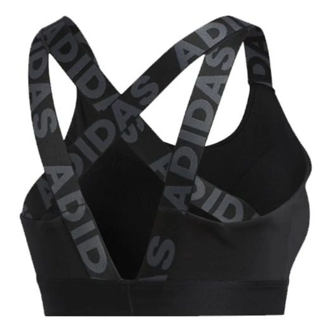 (WMNS) adidas Don't Rest Branded Bra 'Black' Asia Sizing FJ6084 sold by KicksCrew product image thumbnail 2