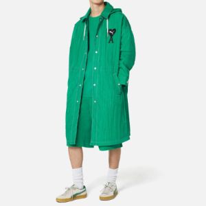 Puma X AMI Light Nylon Jacket 'Green' 534064-96 sold by KicksCrew