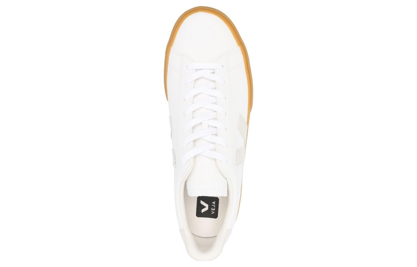 Veja Campo Chromefree Lace-Up Sneakers 'White Natural Brown' CP0503147B sold by KicksCrew product image thumbnail 4