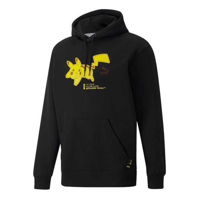 Puma X Pokemon Hoodie 'Black' 536549-01 sold by KicksCrew