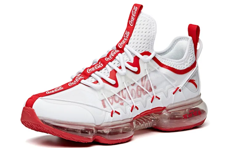 ANTA x Coca Cola Running Series Sneakers 'White Red' 912025505-10 sold by KicksCrew product image thumbnail 3