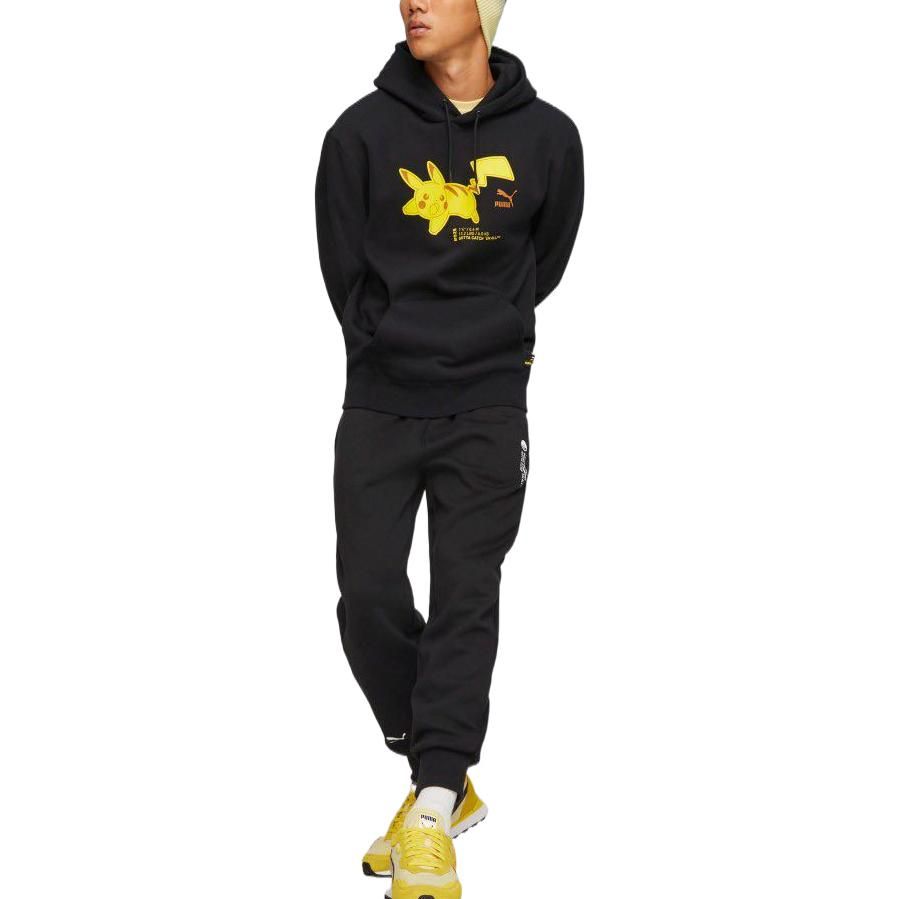 Puma X Pokemon Hoodie 'Black' 536549-01 sold by KicksCrew product image thumbnail 3