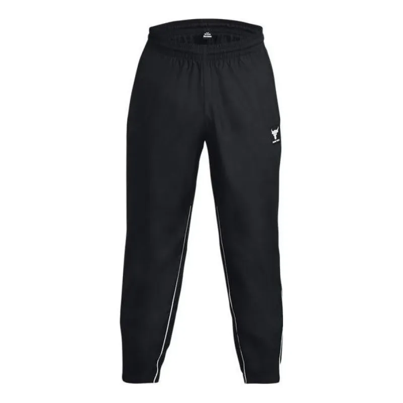 Under Armour Project Rock Woven Pants 'Black' 1377426-001 sold by KicksCrew