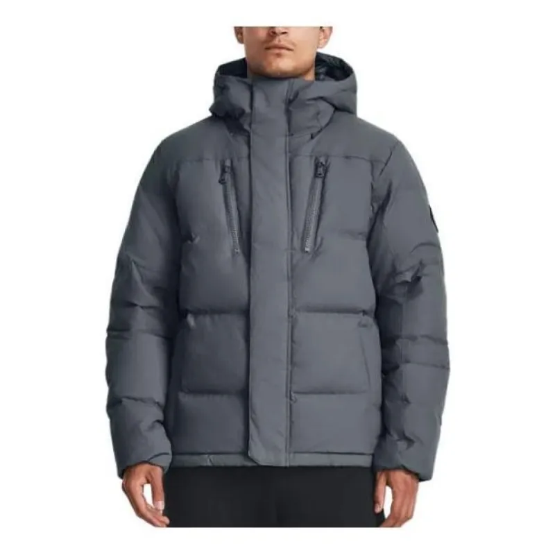 Under Armour ColdGear Infrared Down Crinkle Jacket 'Pitch Grey' 1378830-002 sold by KicksCrew