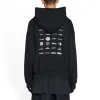 Balenciaga Archives Logos Hoodie 'Black' 726241TNVQ81070 sold by KicksCrew