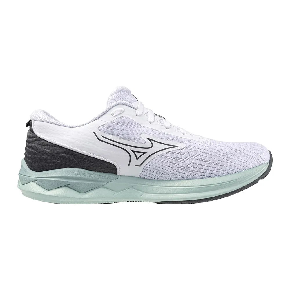 (WMNS) Mizuno Wave Revolt 3 Wide 'White Light Green' J1GD248524 sold by KicksCrew product image thumbnail 2