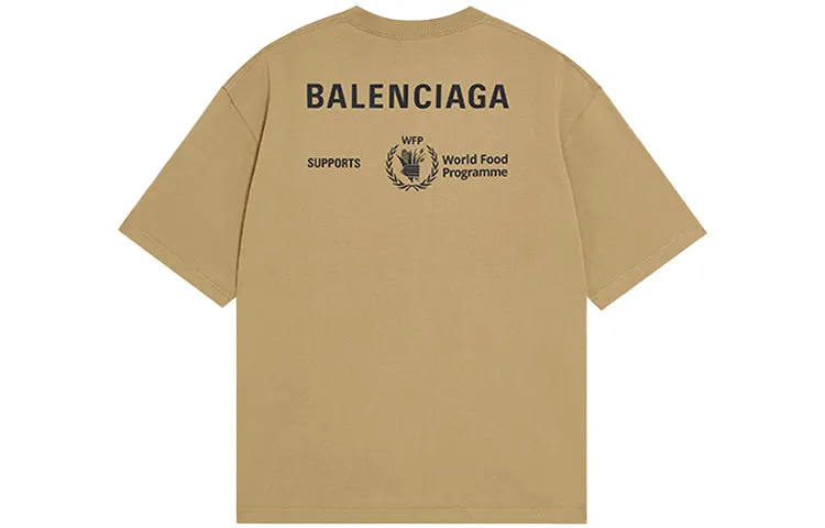 Balenciaga x WFP T-Shirt Medium Fit 'Khaki' 612966THV849605 sold by KicksCrew product image thumbnail 2