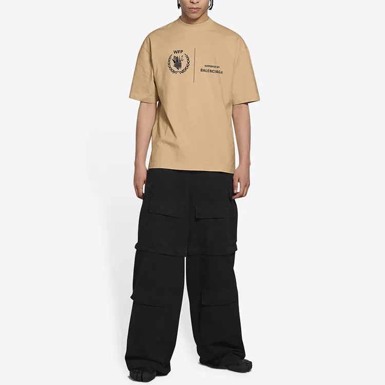 Balenciaga x WFP T-Shirt Medium Fit 'Khaki' 612966THV849605 sold by KicksCrew product image thumbnail 3