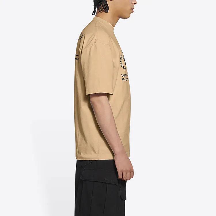 Balenciaga x WFP T-Shirt Medium Fit 'Khaki' 612966THV849605 sold by KicksCrew product image thumbnail 5