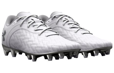 Under Armour Magnetico Select 2.0 FG 'White Metallic Silver' 3025642-101 sold by KicksCrew
