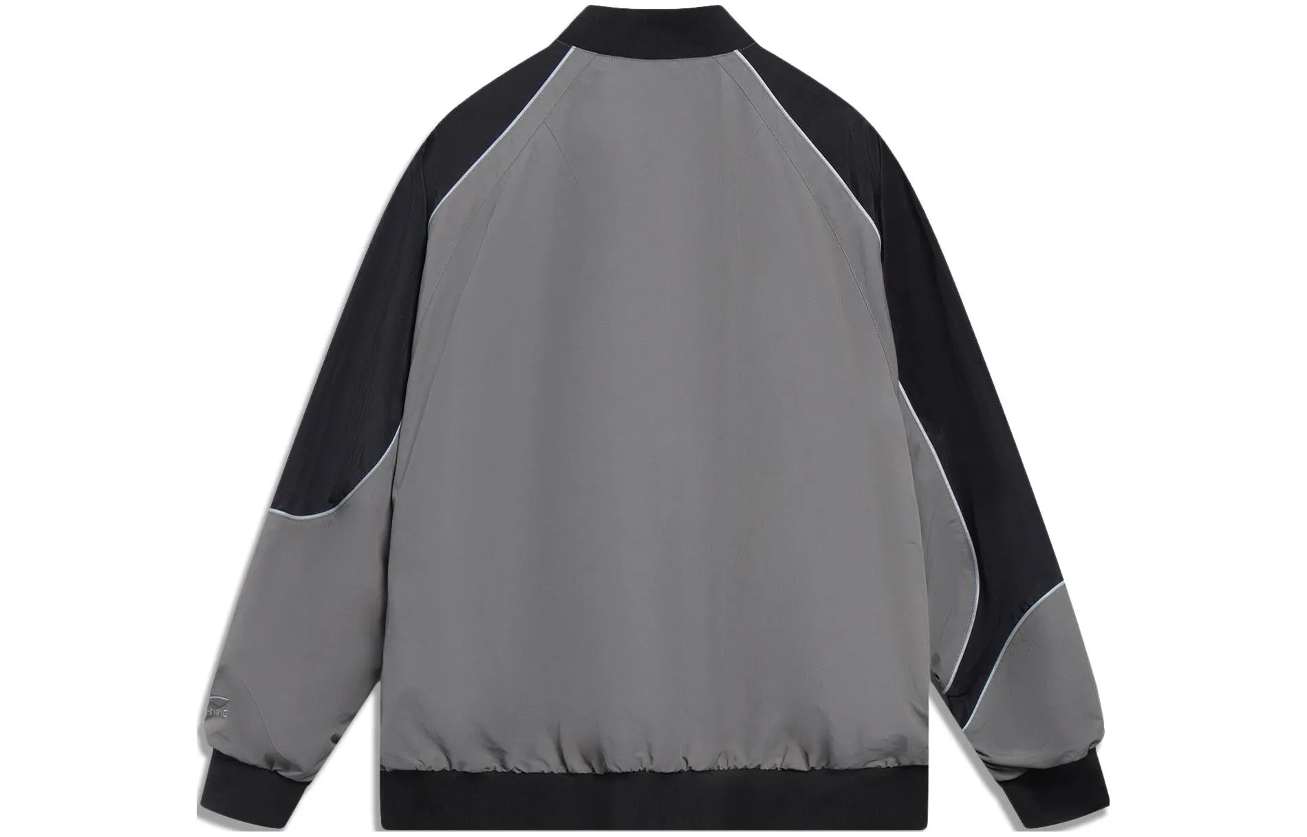 Li-Ning Counterflow Graphic Baseball Jacket 'Black Grey' AJDT505-2 sold by KicksCrew product image thumbnail 2