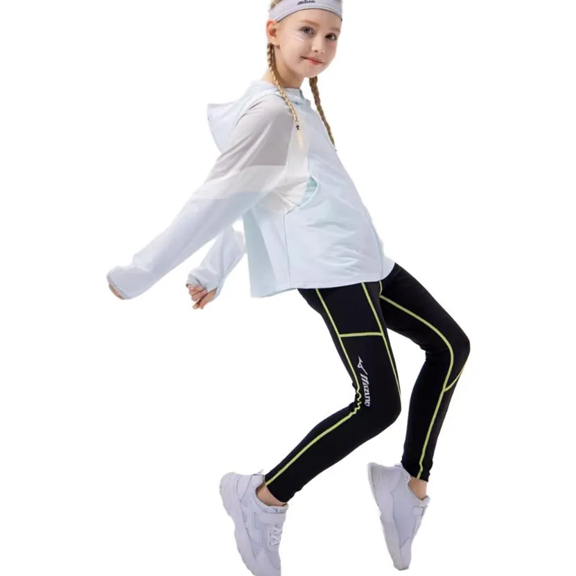 (GS) Mizuno Sportwear Leggings 'Black' 32CF3453 sold by KicksCrew product image thumbnail 2