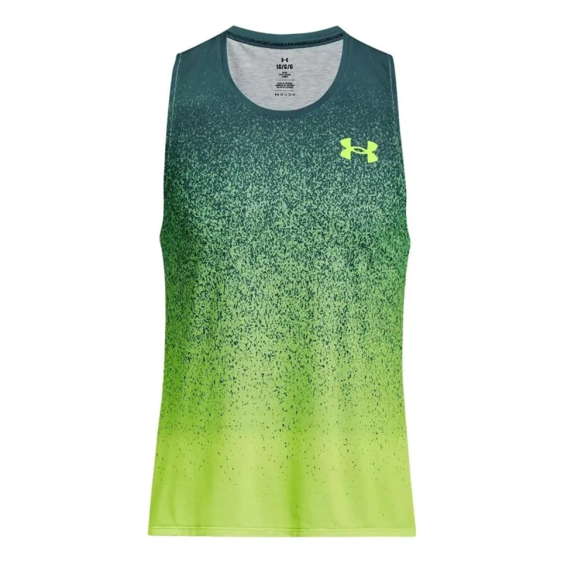 Under Armour Rush Logo Tank 'Green' 1377314-722 sold by KicksCrew