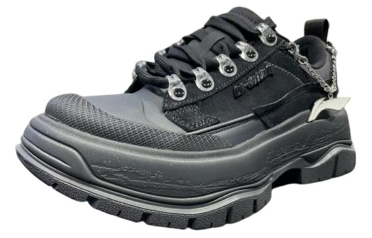 (WMNS) Li-Ning Lifestyle Shoes 'Black' AGCS276-1 sold by KicksCrew product image thumbnail 2