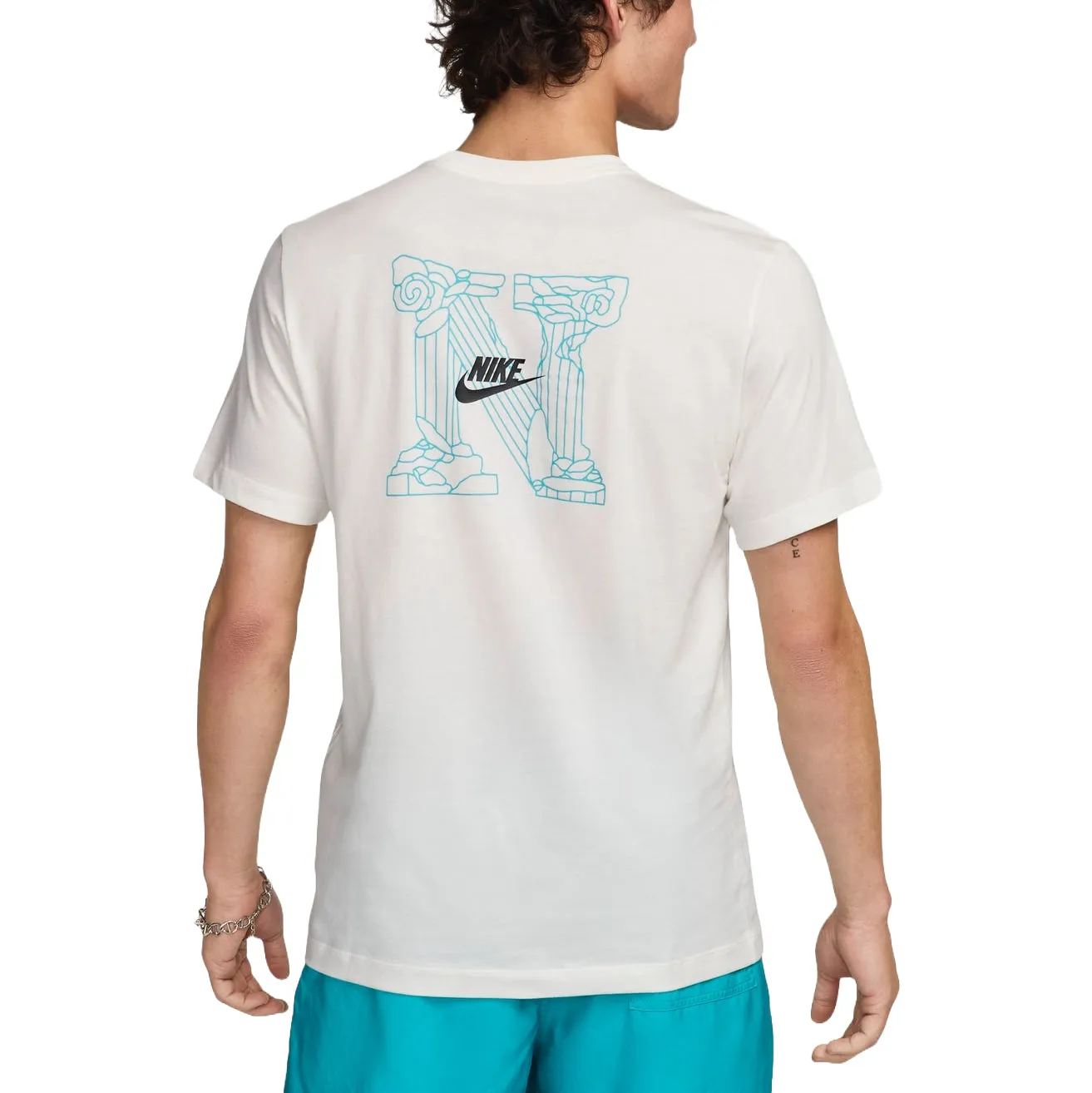 Tシャツ・カットソー Nike Nike sportswear 4FT520 Nike Mens Dri-FIT Novelty Short Sleeve T-Shirt – ShopCGX