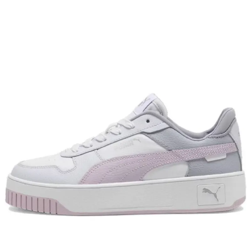 (WMNS) Puma Carina Street Sneakers 'White Lilac' 389390-23 sold by KicksCrew