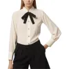 (WMNS) Gucci Silk Crepe De Chine Shirt 'Ivory' 771808-ZAAOG-9136 sold by KicksCrew