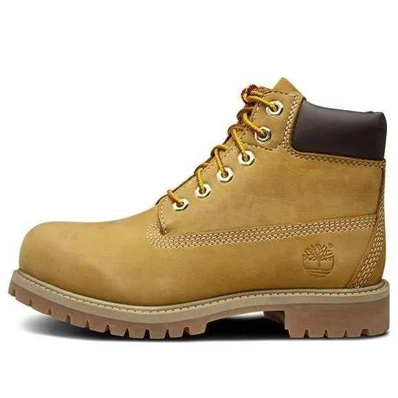 (GS) Timberland 6-Inch Premium Wide Fit Boot 'Wheat' 12709W sold by KicksCrew