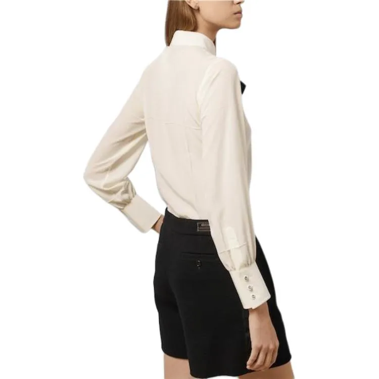 (WMNS) Gucci Silk Crepe De Chine Shirt 'Ivory' 771808-ZAAOG-9136 sold by KicksCrew product image thumbnail 5