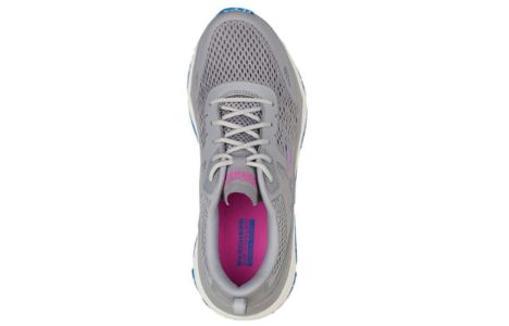 (WMNS) Skechers Go Run Max Cushioning Elite Trail 'Grey Blue' 129147-GYBL sold by KicksCrew