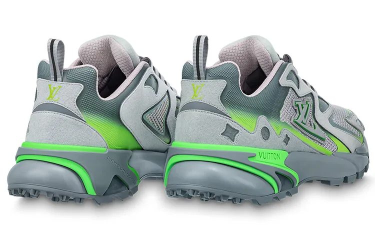 LOUIS VUITTON Runner Tatic Sneakers 'Grey Neon Green' 1ABLZ5 sold by KicksCrew product image thumbnail 3