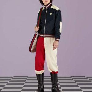 Gucci Cotton Jersey Zip Jacket 'Navy' 706412-XJE8S-4735 sold by KicksCrew