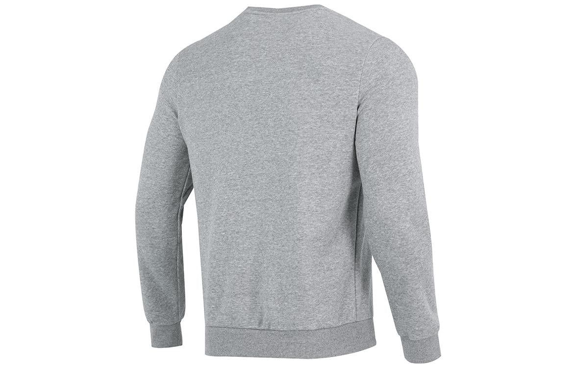 Puma Logo Crew Neck Fleece Sweatshirt 'Grey' 846376-03 sold by KicksCrew product image thumbnail 2