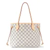 (WMNS) LOUIS VUITTON Neverfull PM Damier Azur Canvas Handbag 'Grey Gold' N40605 sold by KicksCrew