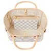 (WMNS) LOUIS VUITTON Neverfull PM Damier Azur Canvas Handbag 'Grey Gold' N40605 sold by KicksCrew