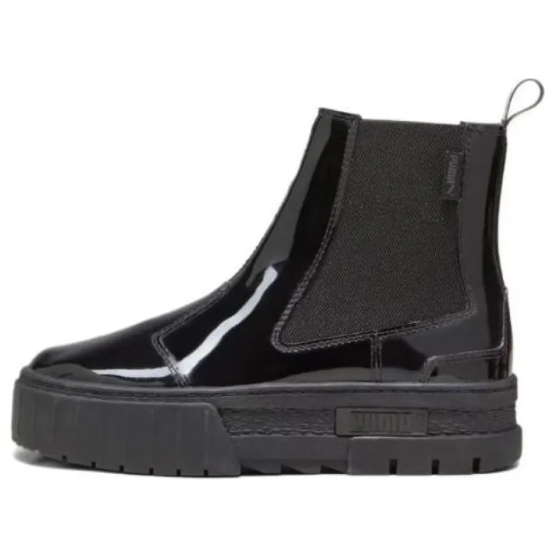 (WMNS) PUMA Mayze Chelsea Boots 'Black' 393626-02 sold by KicksCrew