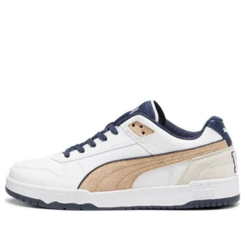 PUMA RBD Game Low Retro Club Sneakers 'White Black Gold' 395075-01 sold by KicksCrew