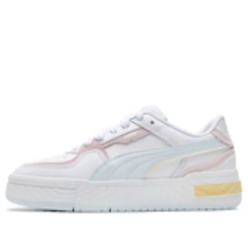 Puma Sneakers Ca Pro Crush Earth Shoes 'White Pink Yellow' 395773-08 sold by KicksCrew