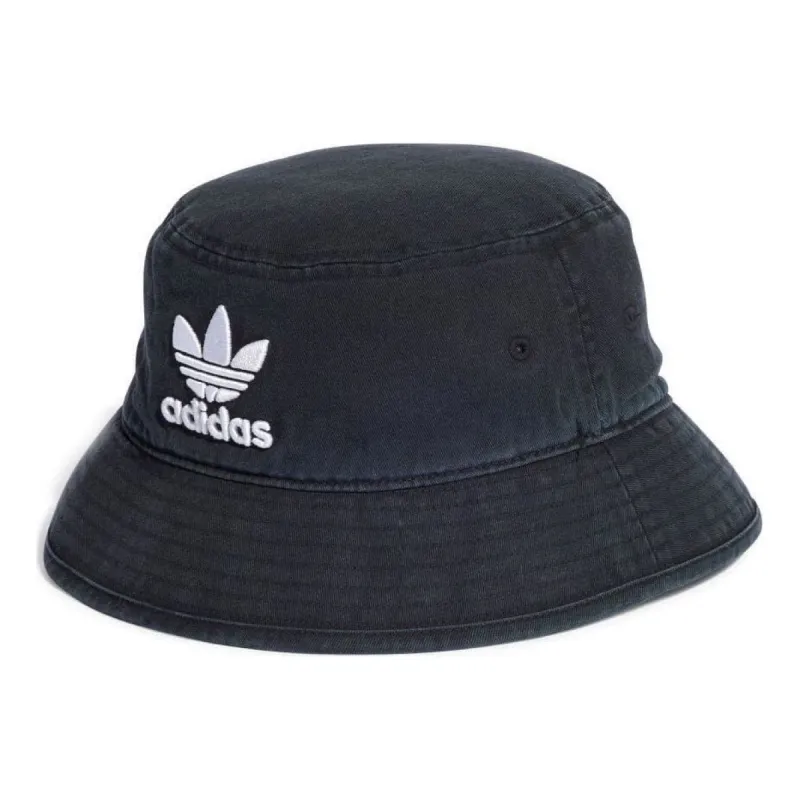Adidas Adicolor Classic Stonewashed Bucket Hat 'Black' IC0009 sold by KicksCrew