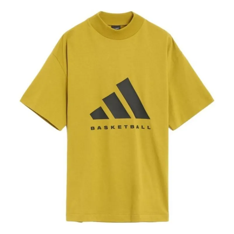 Adidas Basketball T-Shirts 'Green' IR8490 sold by KicksCrew
